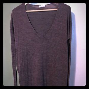 Wilfred free Aritzia v-neck dress, xsmall, pockets